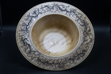 Spalted Maple Platter with Lichtenberg Figures