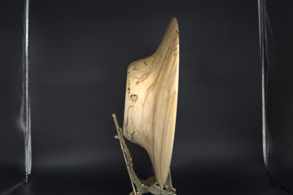 Spalted Maple Platter with Lichtenberg Figures - Image 5